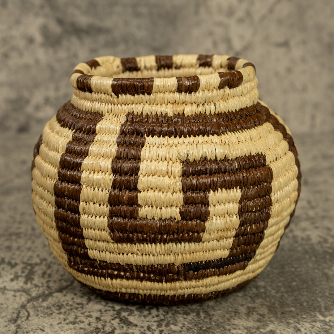 Coil Design Hand Woven Rainforest Basket