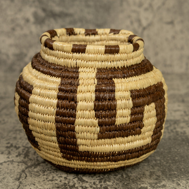 Coil Design Hand Woven Rainforest Basket