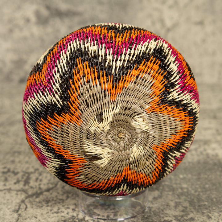 Angry Waves Hand Woven Rainforest Basket