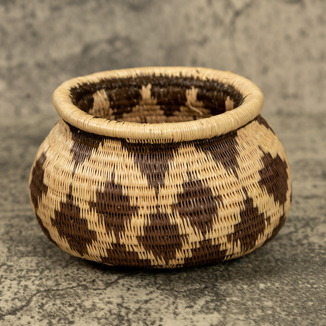 Raindrop Hand Woven Rainforest Basket