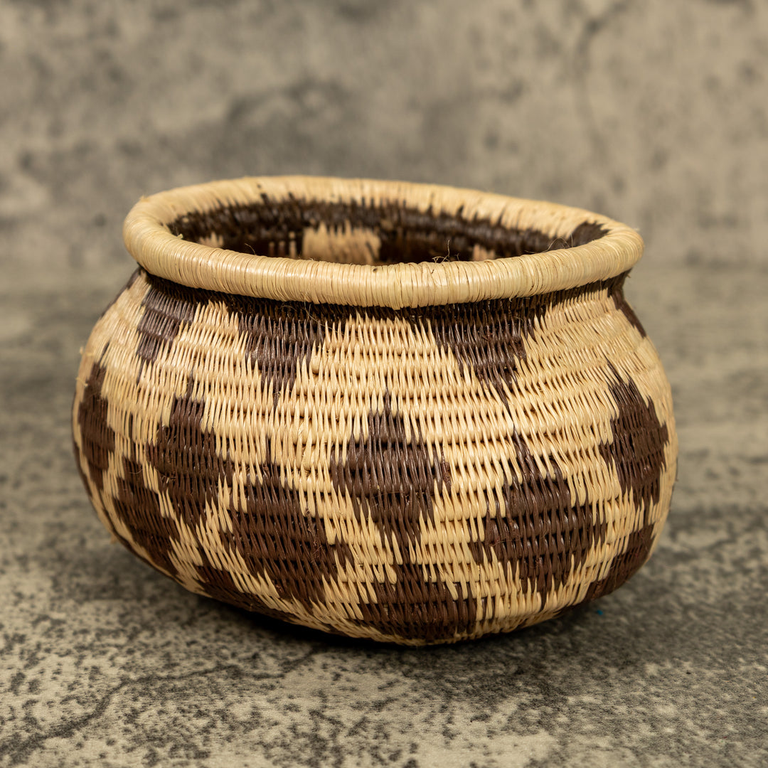 Raindrop Hand Woven Rainforest Basket