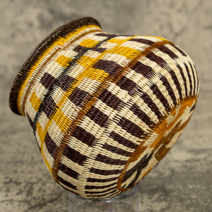 Picket Fence Hand Woven Rainforest Basket