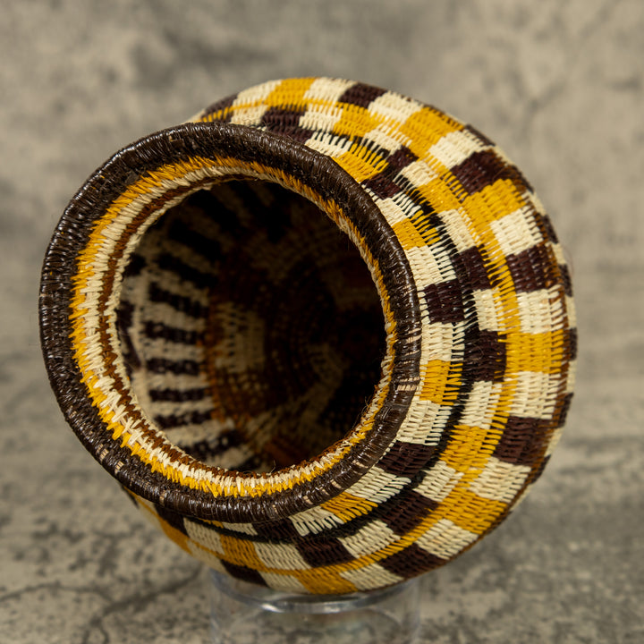 Picket Fence Hand Woven Rainforest Basket