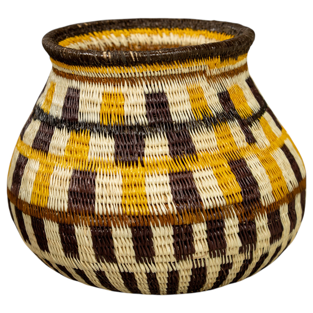 Picket Fence Hand Woven Rainforest Basket