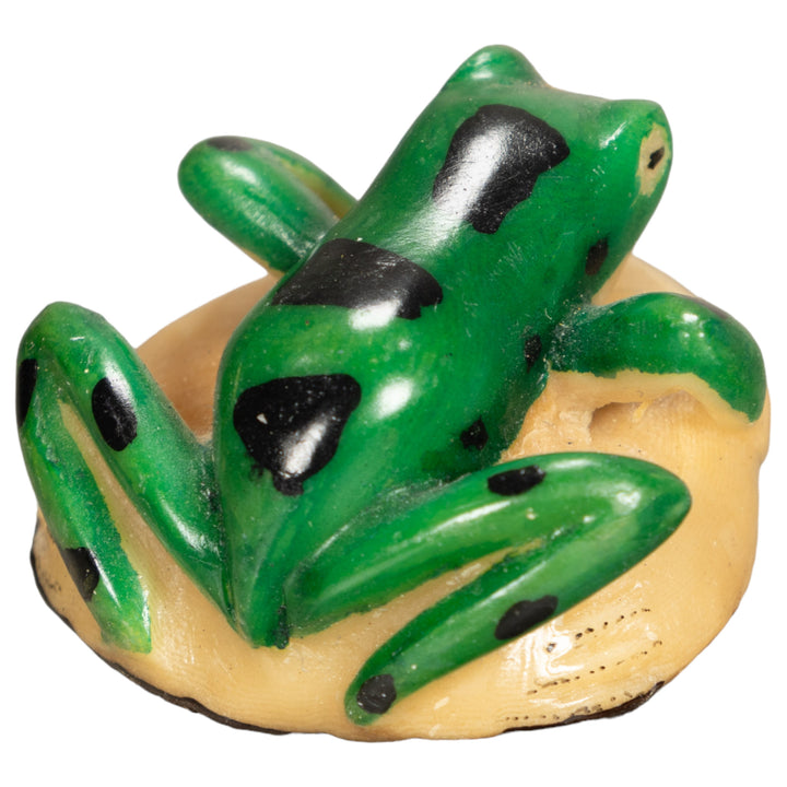 Vintage Poison Dart Tagua Nut Carving