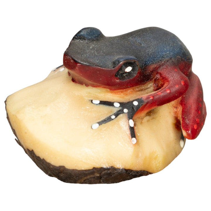 Vintage Poison Dart Tagua Nut Carving
