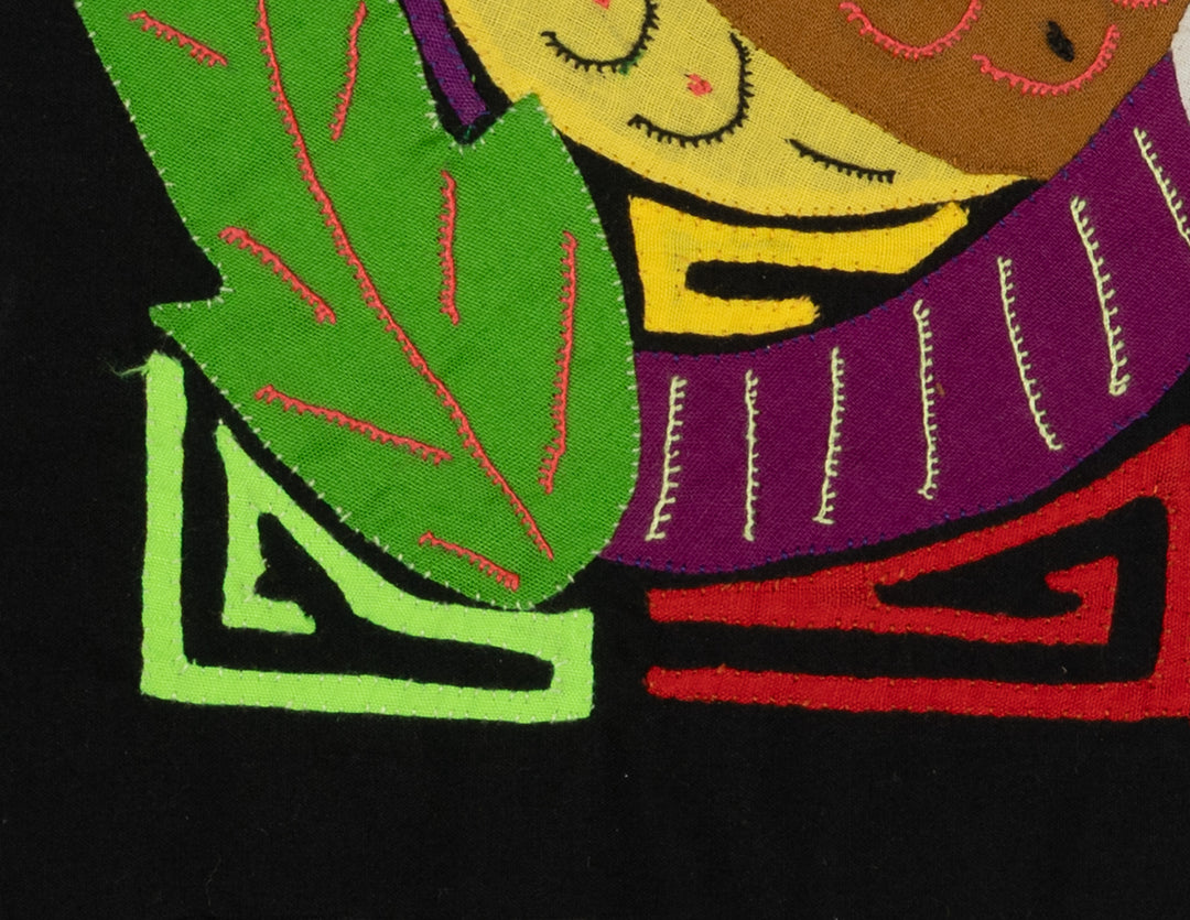 Multi-Color Bird Yellow And Purple Molita