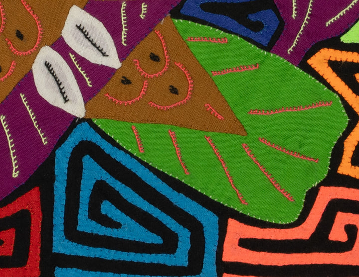 Multi-Color Bird Yellow And Purple Molita