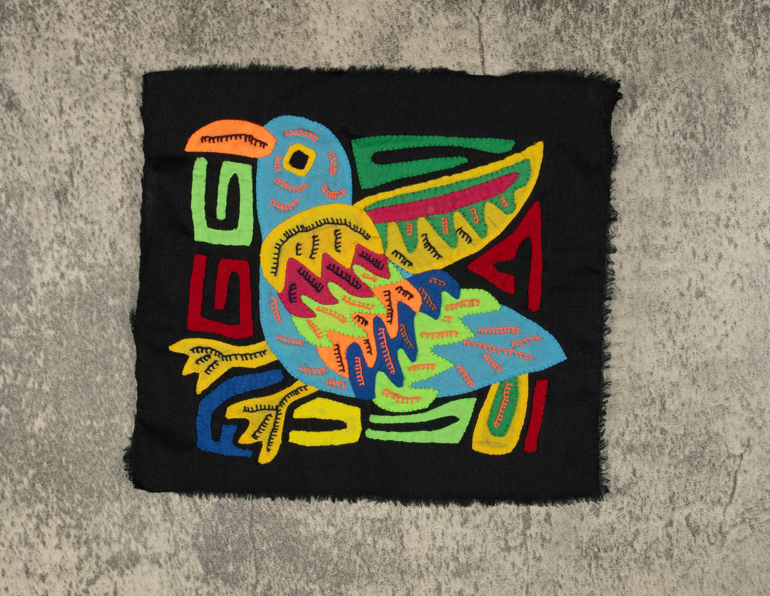 Multi-Color Parrot Bird Blue And Yellow Molita