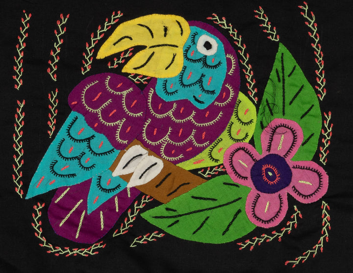 Multi-Color Parrot Bird Blue And Purple Molita