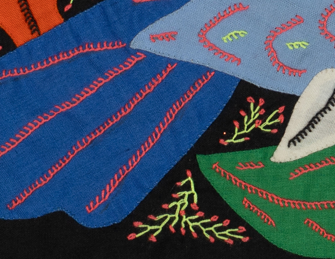 Multi-Color Bird Blue Molita