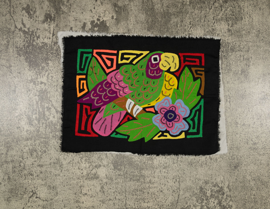 Multi-Color Parrot Bird Green And Pink Molita