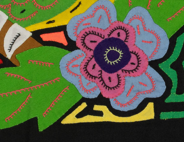 Multi-Color Parrot Bird Green And Pink Molita