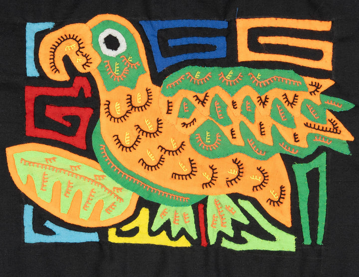 Multicolor Orange And Green Bird Molita