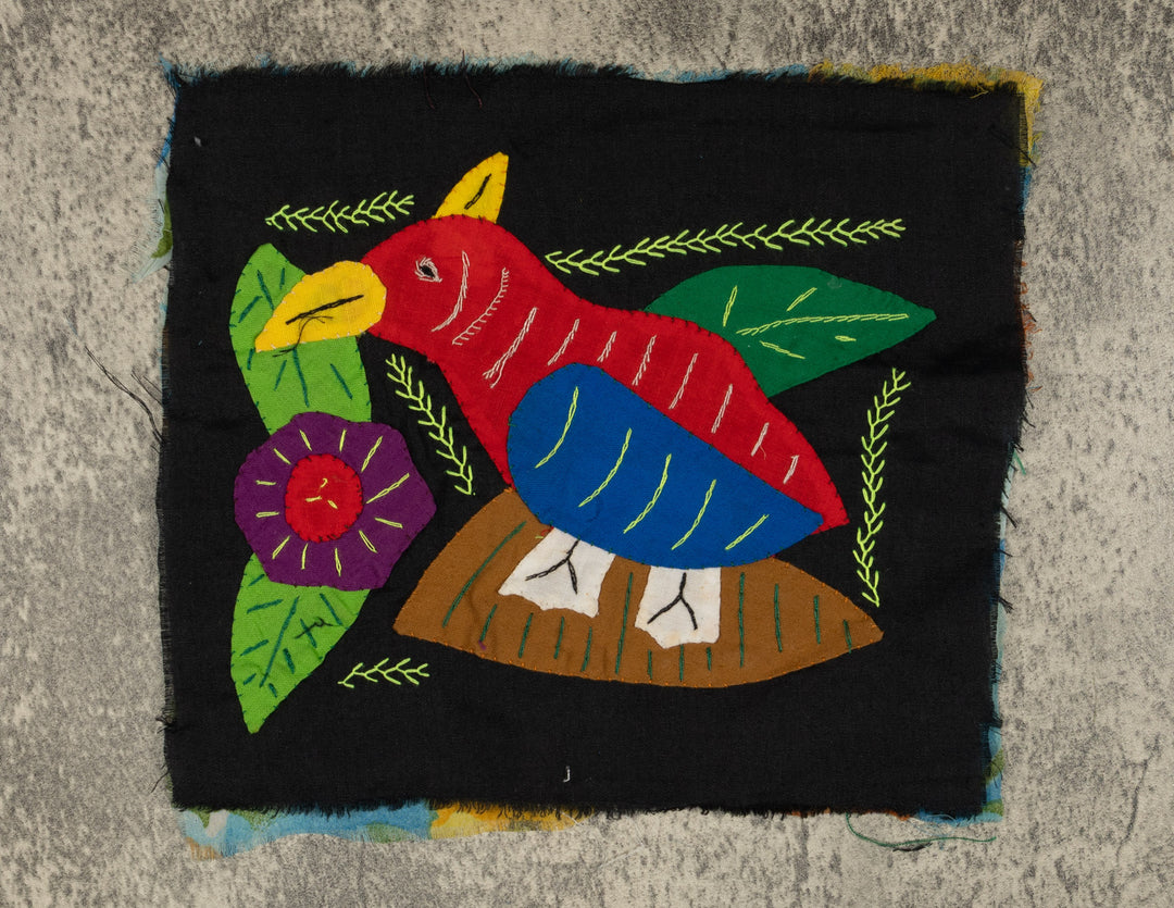 Multi-Color Parrot Bird Blue And Red Molita