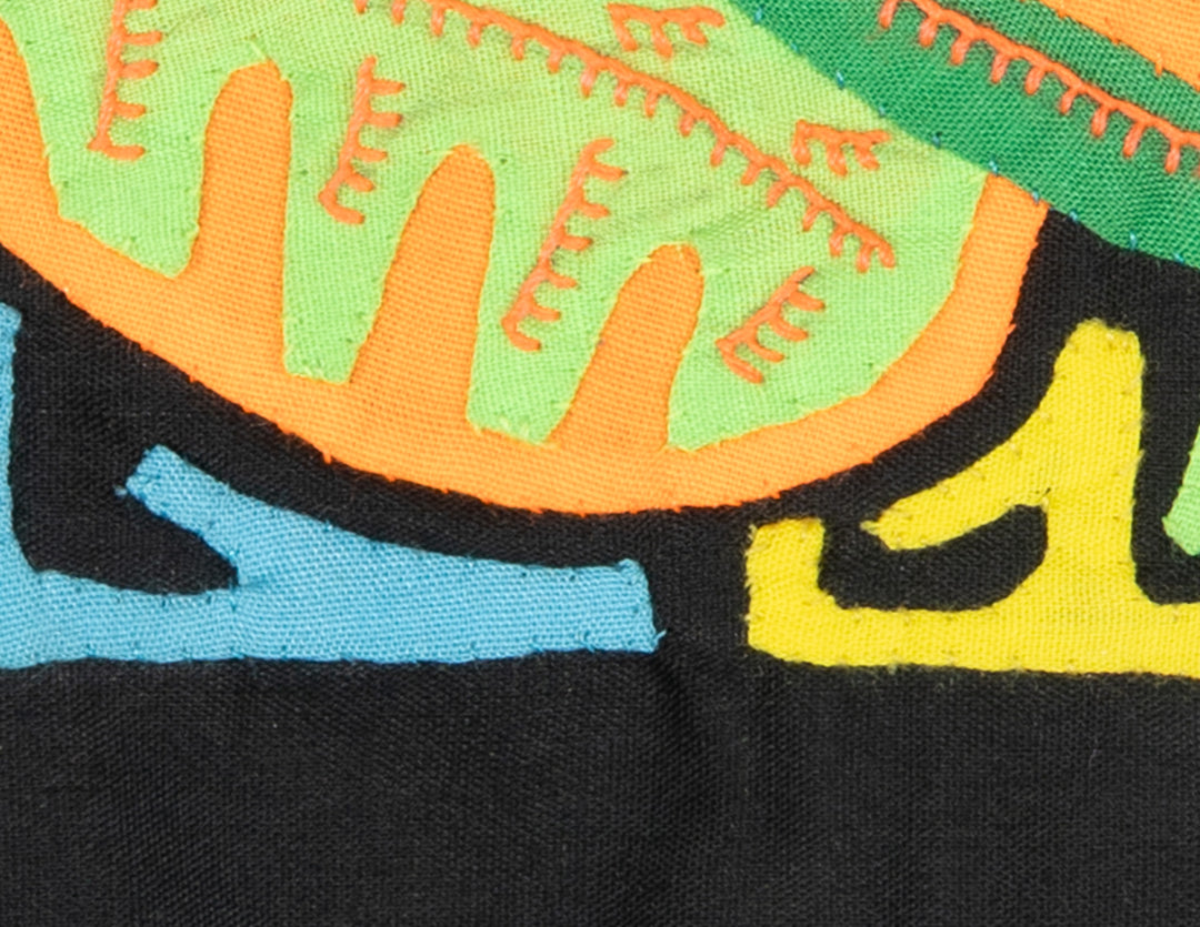 Multicolor Orange And Green Bird Molita