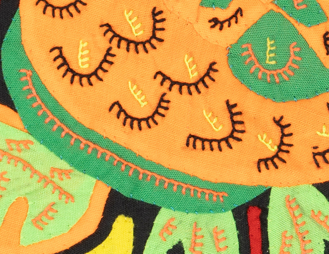 Multicolor Orange And Green Bird Molita