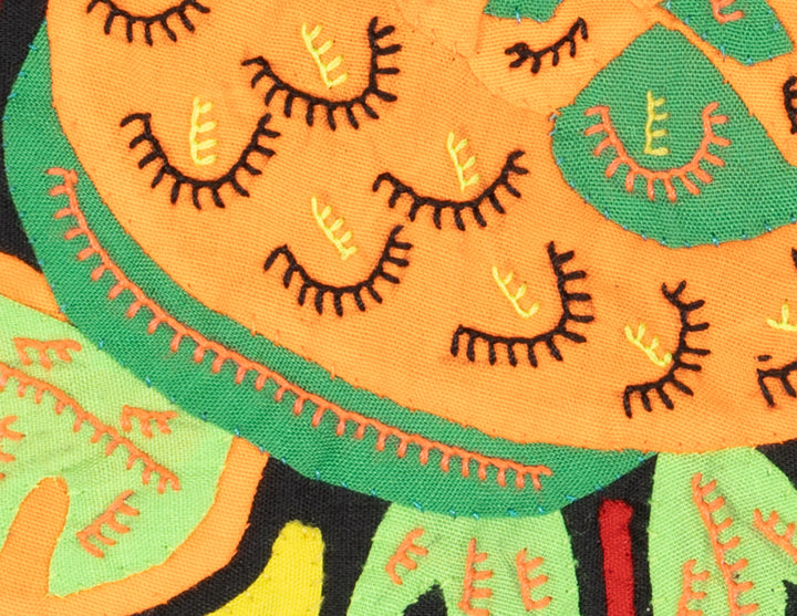 Multicolor Orange And Green Bird Molita