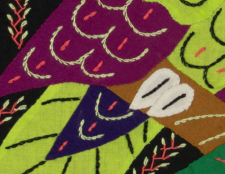 Multi-Color Parrot Bird Green And Purple Molita