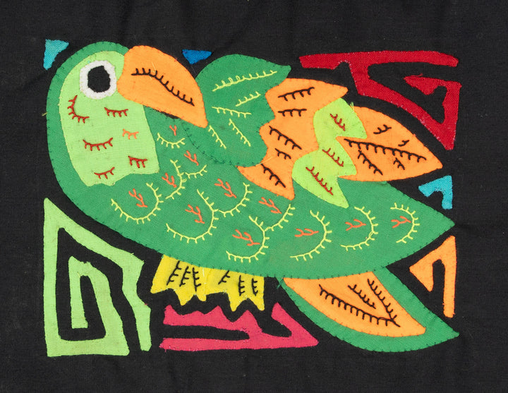 Multicolor Orange And Green Bird Molita