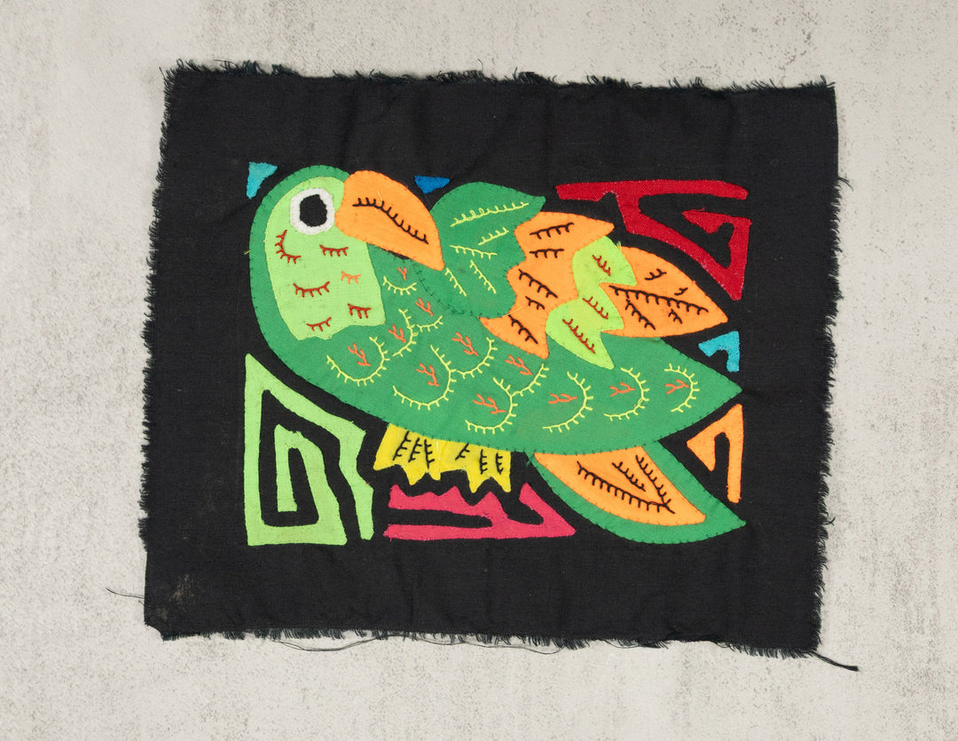 Multicolor Orange And Green Bird Molita