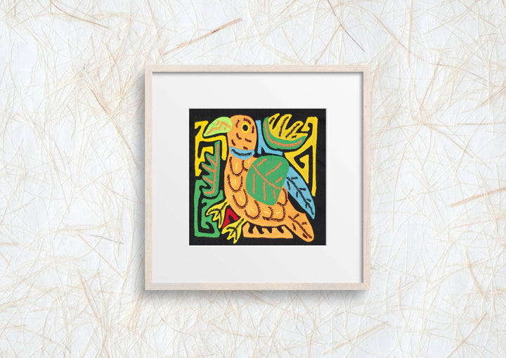 Multicolor Orange Bird Molita