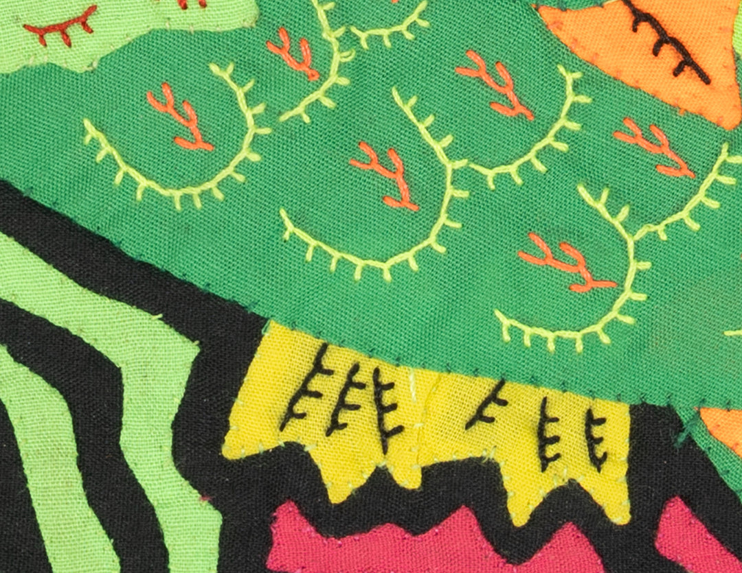 Multicolor Orange And Green Bird Molita