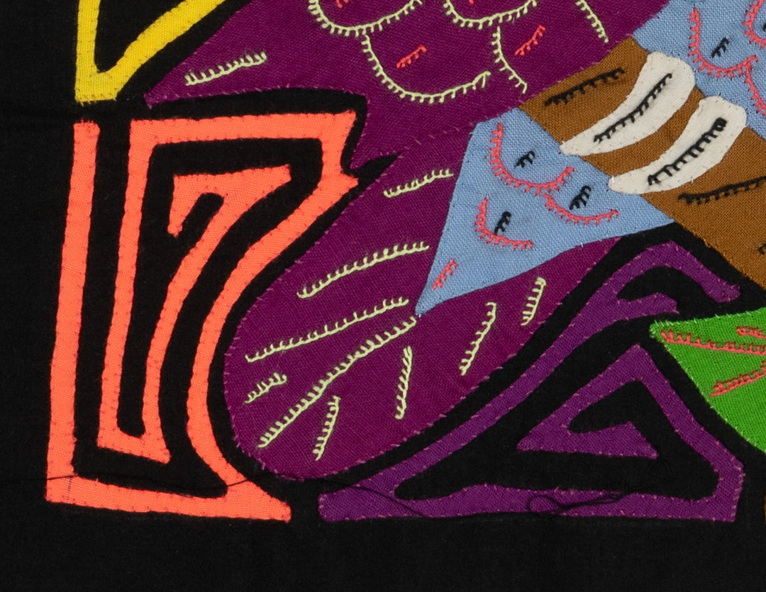 Multi-Color Bird Gray And Purple Molita