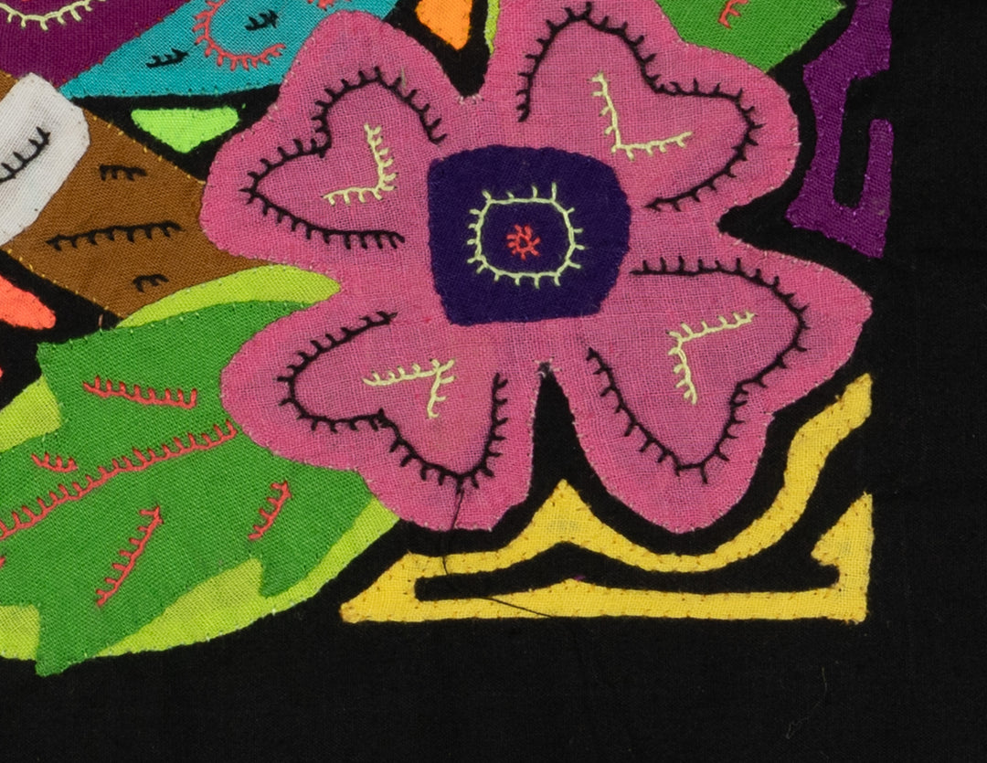 Multi-Color Bird Purple And Blue Molita