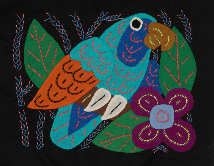 Multi-Color Parrot Bird Blue And Gold Molita