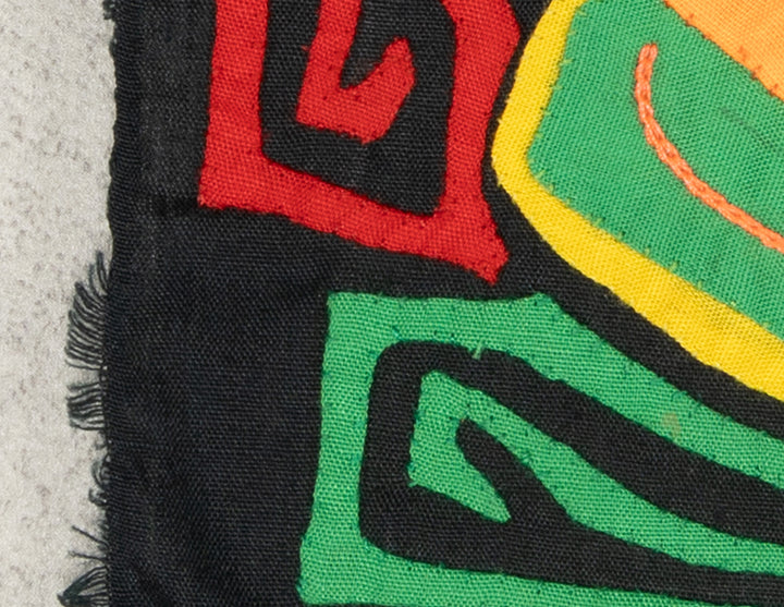 Multicolor Orange And Blue Bird Molita