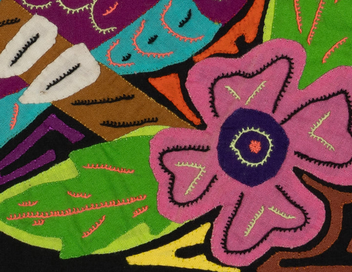 Multi-Color Bird Purple And Blue Molita