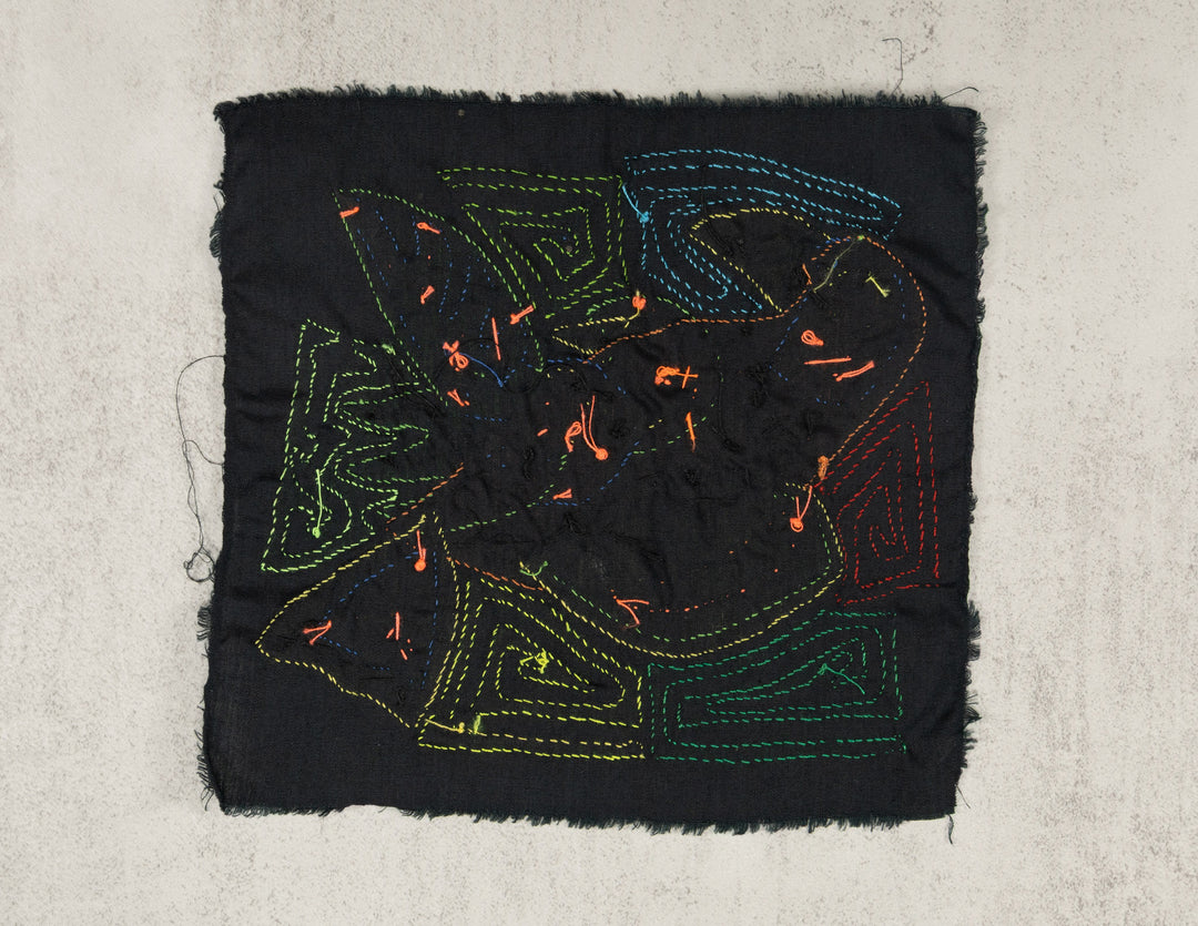 Multicolor Orange And Blue Bird Molita