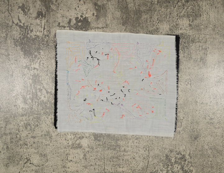 Multi-Color Bird Purple And Blue Molita