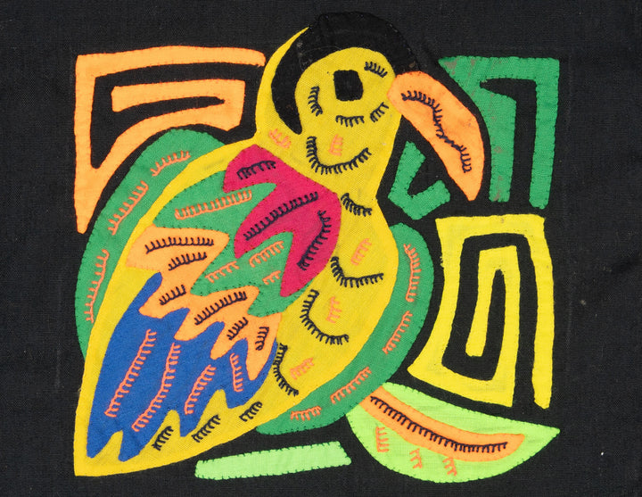 Multicolor Yellow Red And Blue Bird Molita