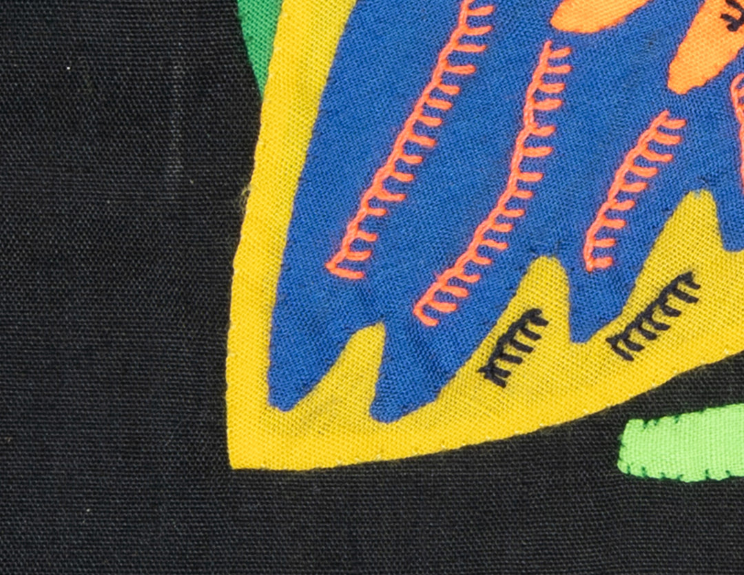 Multicolor Yellow Red And Blue Bird Molita