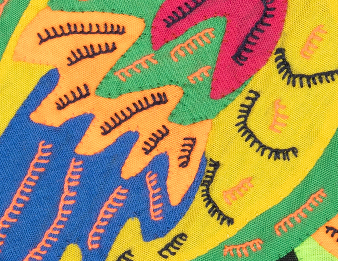 Multicolor Yellow Red And Blue Bird Molita