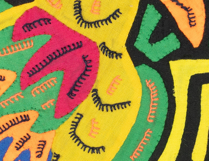 Multicolor Yellow Red And Blue Bird Molita