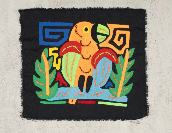 Multicolor Orange And Blue Parrot Bird Molita