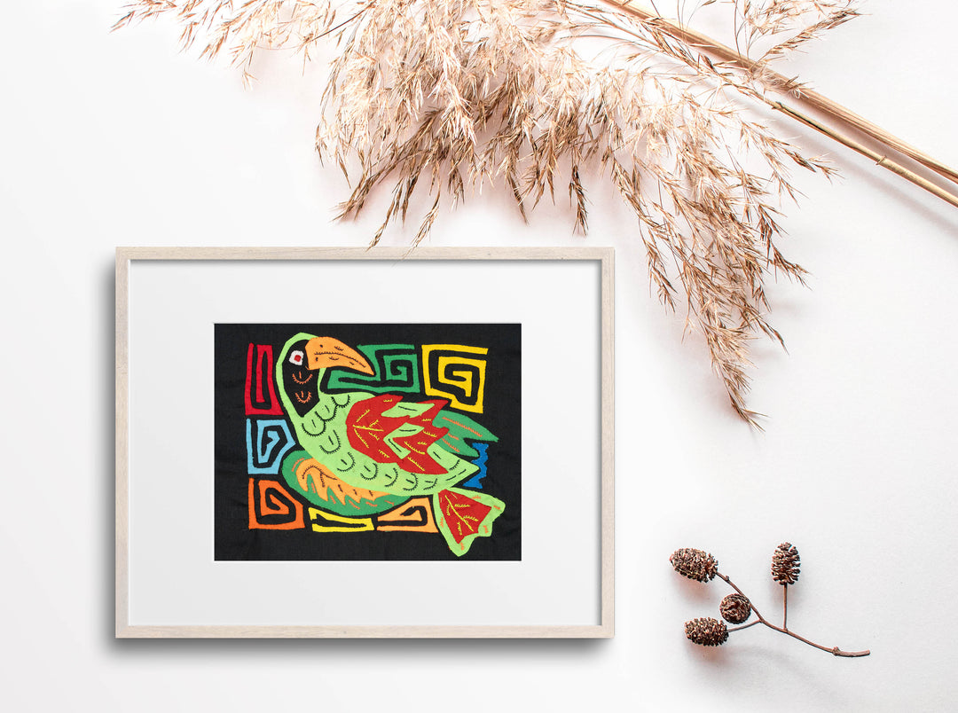 Red And Green Bird Molita