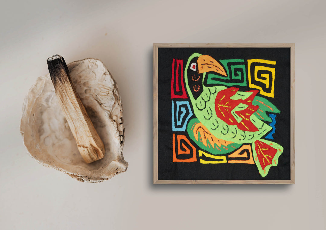 Red And Green Bird Molita