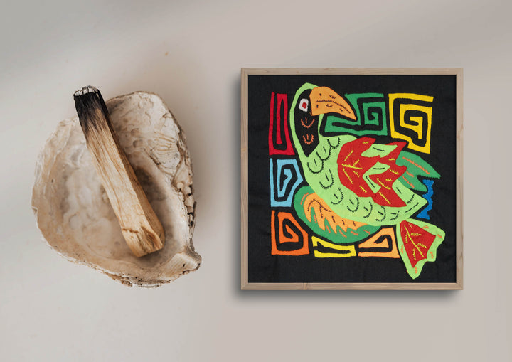 Red And Green Bird Molita