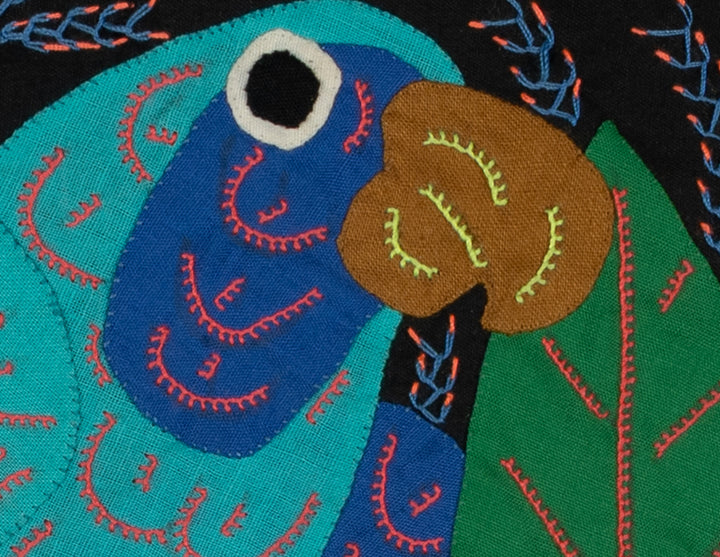 Multi-Color Parrot Bird Blue And Gold Molita