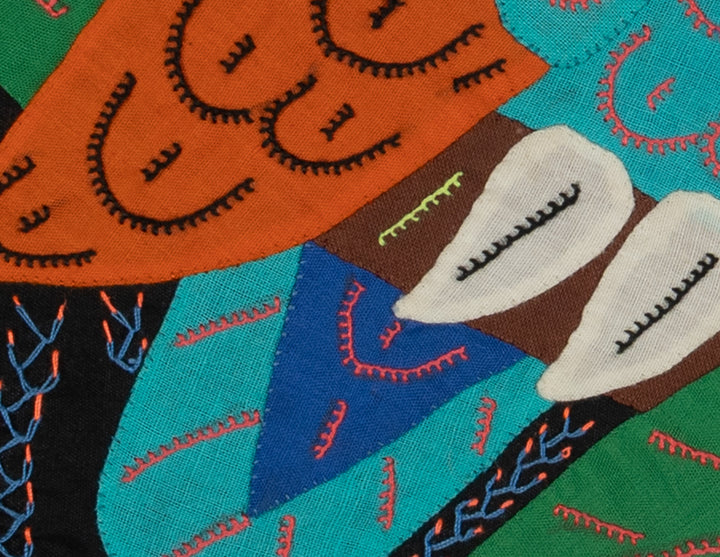 Multi-Color Parrot Bird Blue And Gold Molita