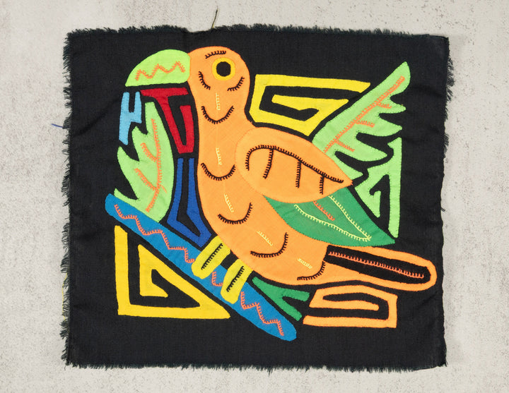 Multicolor Orange And Green Bird Molita