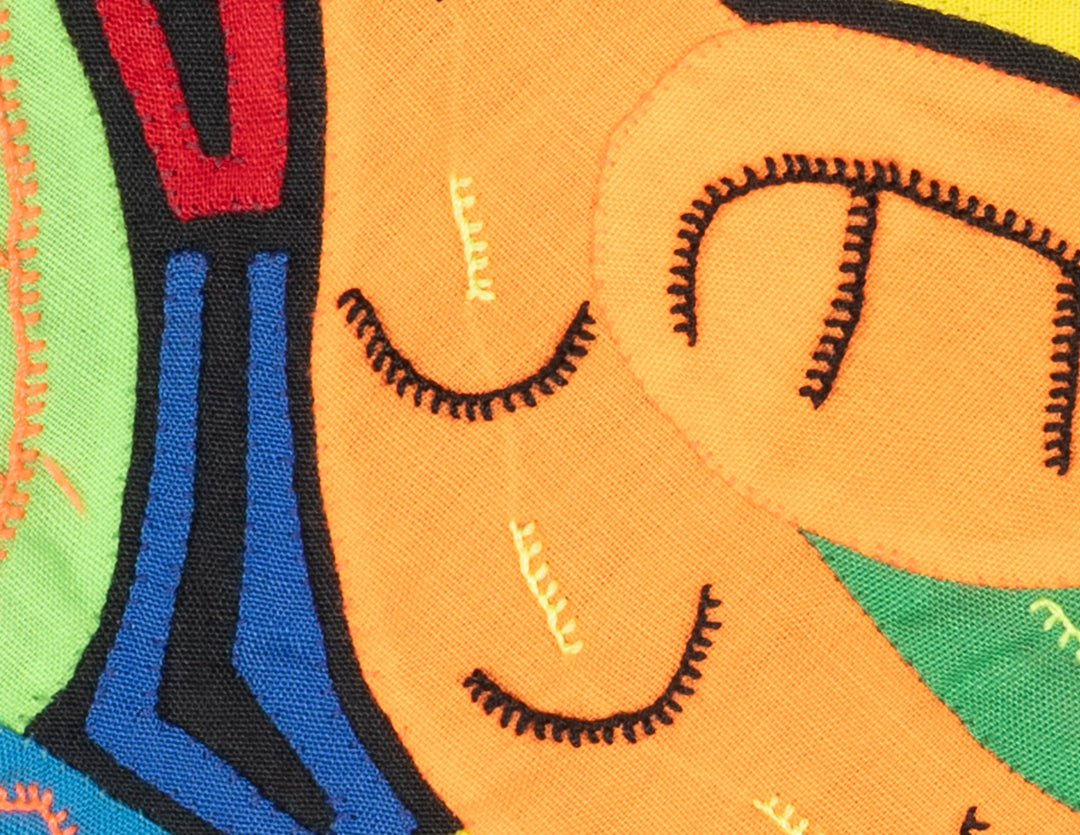 Multicolor Orange And Green Bird Molita