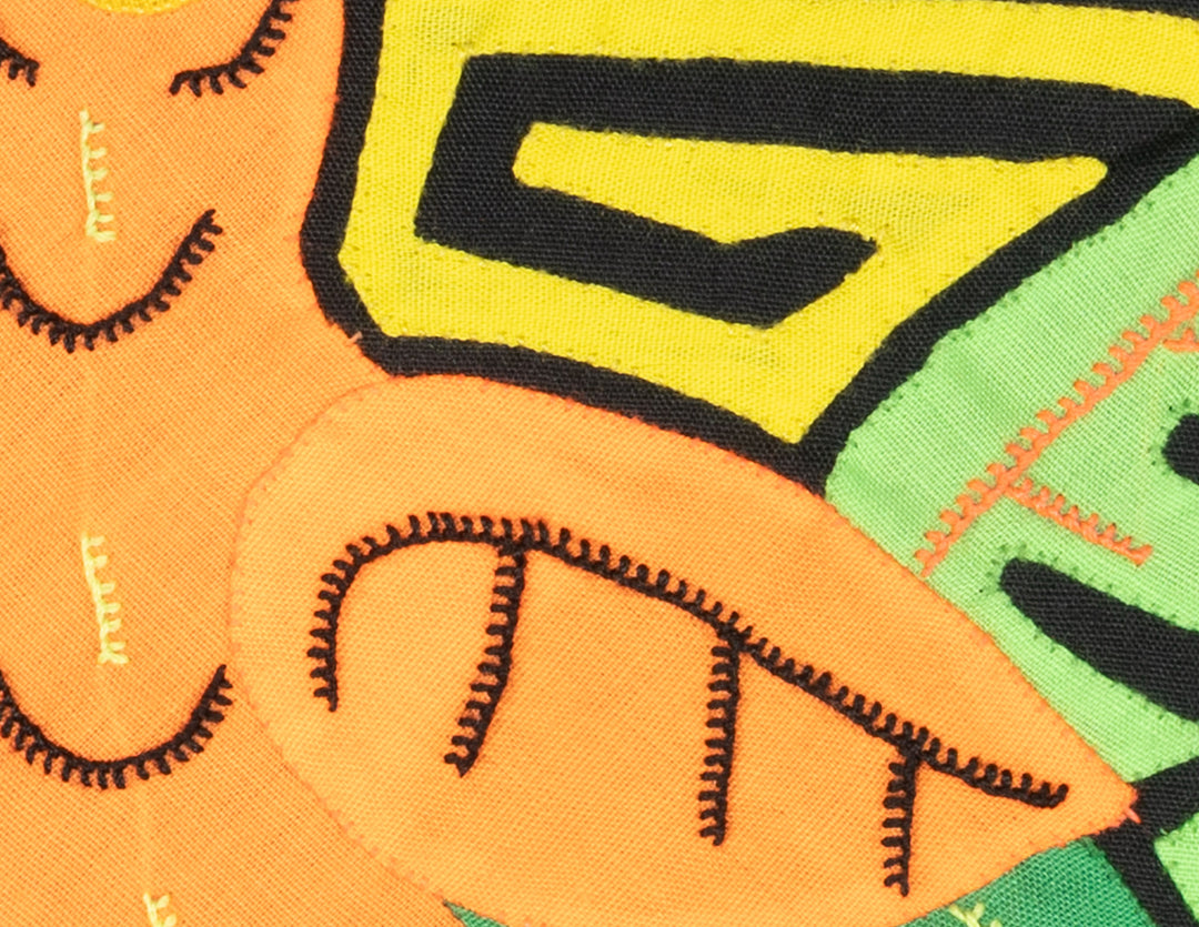 Multicolor Orange And Green Bird Molita