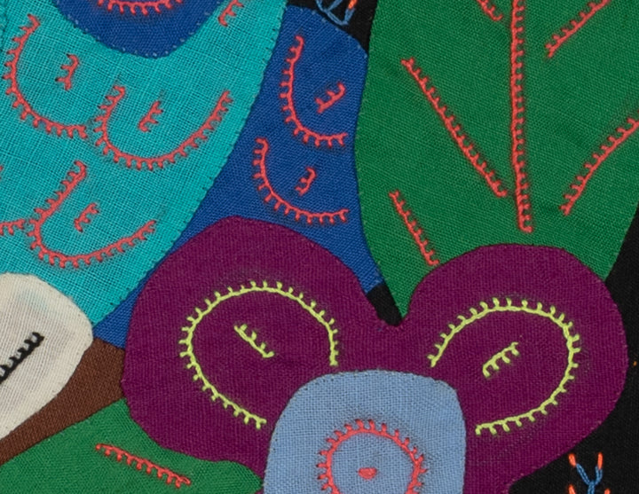 Multi-Color Parrot Bird Blue And Gold Molita