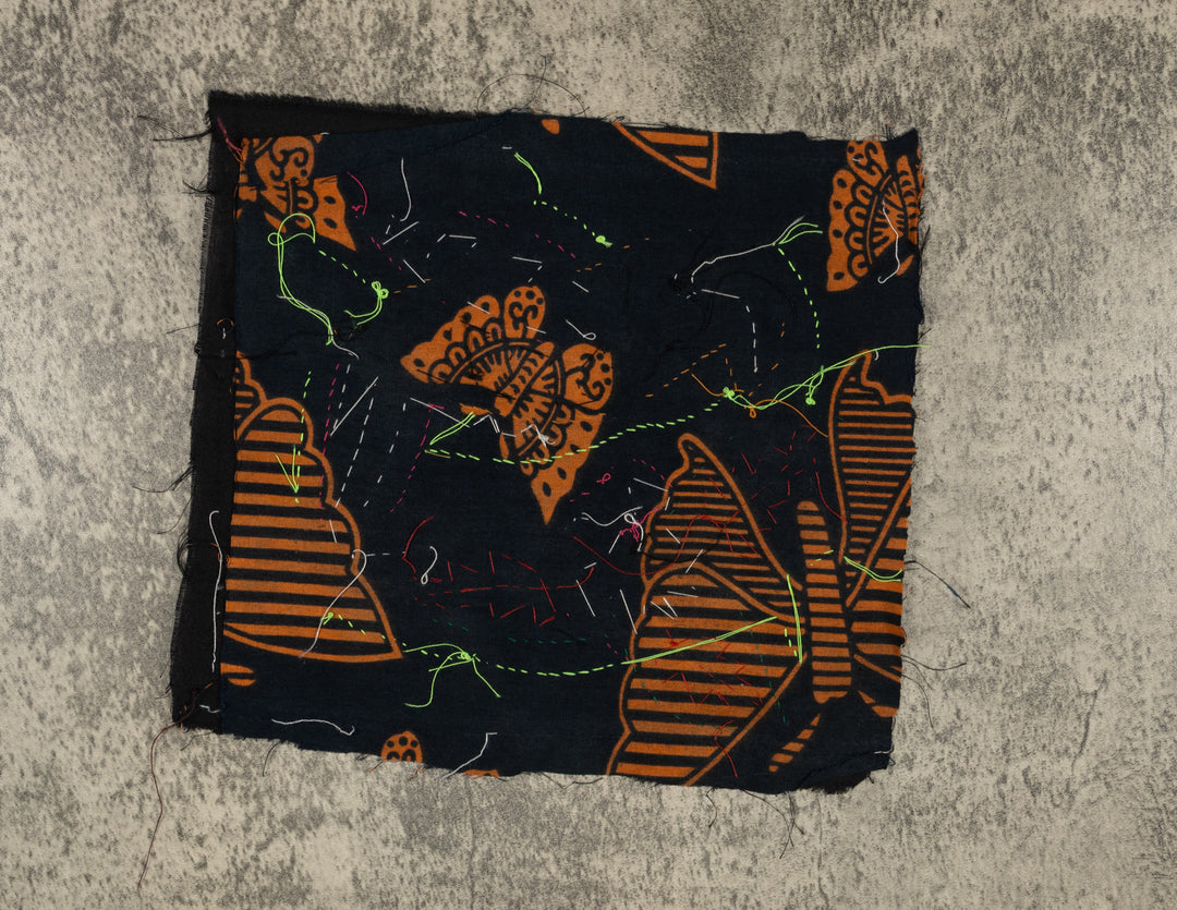 Multi-Color Parrot Bird Orange And Purple Molita