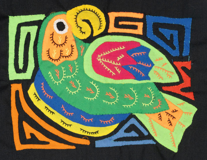 Multicolor Orange And Green Bird Molita